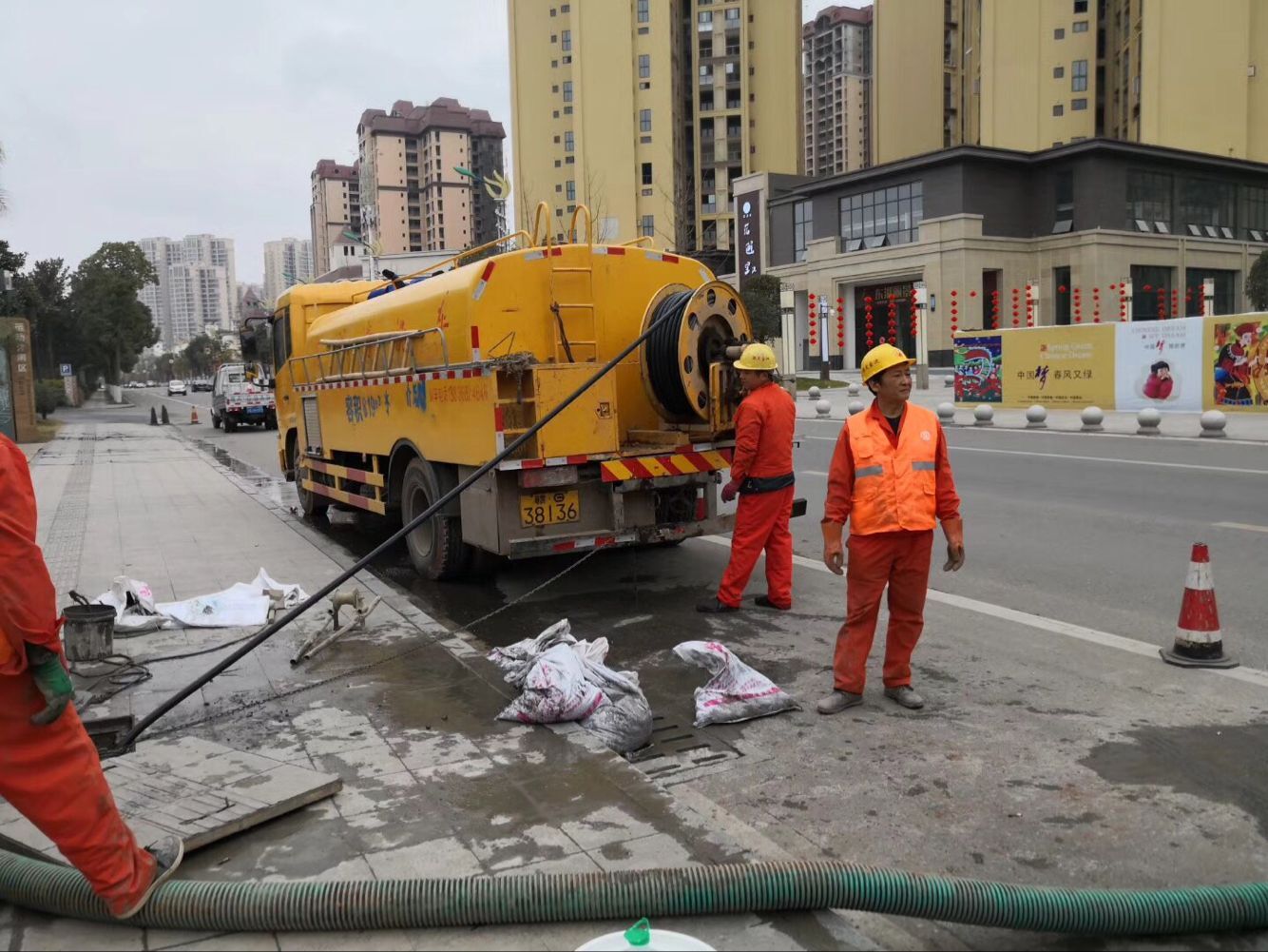 安岳排污管道清淤-管道清洗